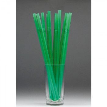 Трубочки со сгибом разноцветные 255 мм 100 шт [6030105]