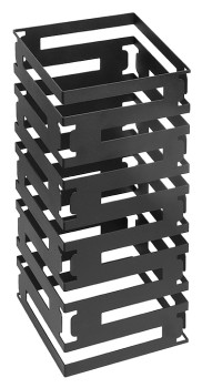 Подставка-куб фуршетная Luxstahl 200х200х450 мм черный