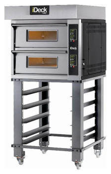 Печь для пиццы подовая Moretti Forni ID-D 60.60 + стенд с направляющими