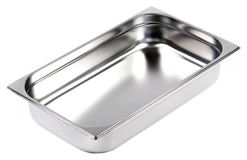 Гастроемкость Hurakan GN 1/1-100 (530x325x100) нерж. сталь