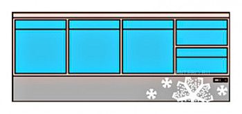 Стол холодильный Кобор NC6-3D2B
