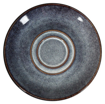 Блюдце Corone Celeste HL900910 160мм синее