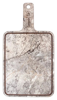 Доска разделочная ComposeEat DRRJ33183031OA4 33х18 см, с ручкой, мрамор серый