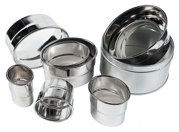 Набор кондитерских форм P.L. Proff Cuisine 81004706 "Овал" 8 шт.