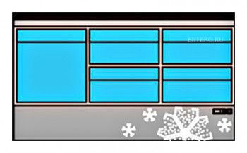 Стол холодильный Кобор NC71-1D4B