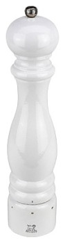 Мельница для соли Peugeot Paris u'Select 27858, 300 мм, бук / металлический измельчитель, белая глянцевая