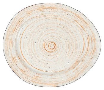 Тарелка P.L. Proff Cuisine Desert Fusion P5226118/0525-3/1080323 17,5х15,5 см (фарфор)