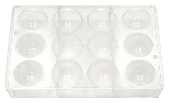 Форма для шоколада P.L. Proff Cuisine 73038031 "Полусфера" 15 ячеек
