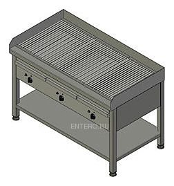 Гриль газовый лавовый Вулкан BPD 03 «Вулкано»