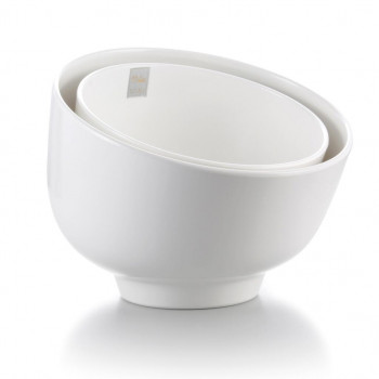 Салатник 25*20 см круглый White пластик меламин P.L. Proff Cuisine