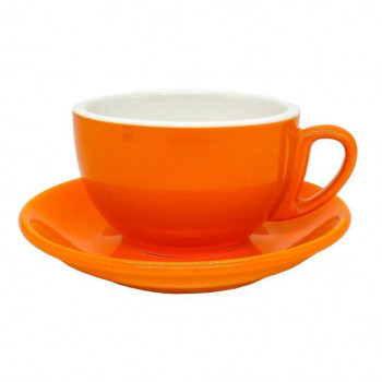 Чайная пара Barista (Бариста) 270 мл, оранжевый цвет, P.L. Proff Cuisine [6]