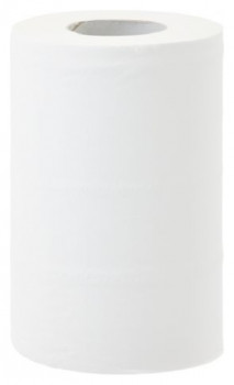 Полотенца бумажные Merida TOP MINI 2-слойные, с центр. вытяжкой, супербелые (12х70 м)