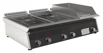 Плита индукционная комбинированная SMART INDUCTION K96-3KPB (с грилем)
