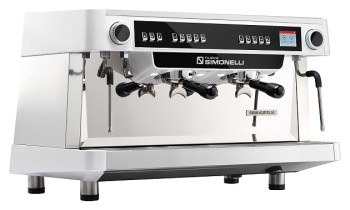 Кофемашина автоматическая Nuova Simonelli Nuova Aurelia VOL XT 2Gr 220V white+PID+high groups+LED+Group Display+Double wall steam wand