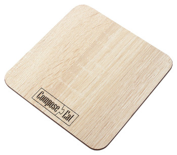 Подставка под горячее ComposeEat PGM152086OA4 15х15х4 см дуб светлый