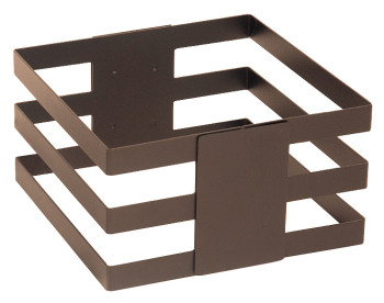 Подставка-куб фуршетная Luxstahl 200х200х110 мм бронза