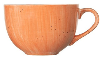 Чашка чайная Corone Natura HL900850D 250 мл коралловая