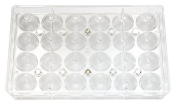 Форма для шоколада на магнитах P.L. Proff Cuisine 73038050 "Сфера" 24 ячейки