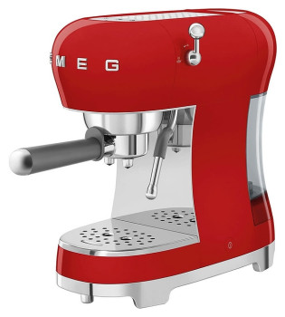 Эспрессо кофемашина SMEG ECF02RDEU красная