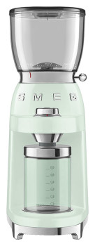 Кофемолка SMEG CGF11PGEU пастельная зеленая