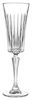 Бокал флюте для шампанского RCR Cristalleria Italiana Style TimeLess 25874020106 210 мл (хрустальное стекло)