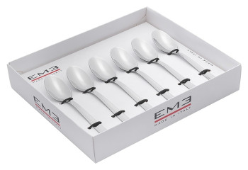 Набор кофейных ложек EME Shark C09SH/CR 6 шт.