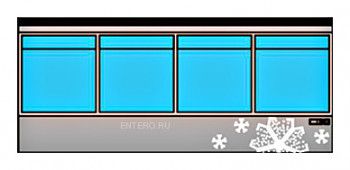 Стол холодильный Кобор NC61-4D