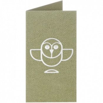 Папка для счетов «Сова» из дизайнерской бумаги