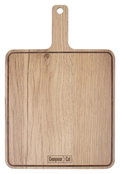 Доска разделочная ComposeEat DRRJ37252094OA4 37х25, с ручкой, дуб натуральный
