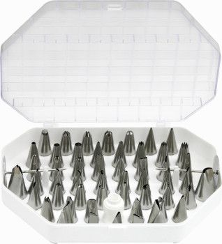 Комплект насадок кондитерских 52 шт [BOS 52]