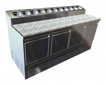 Стол холодильный Gastrolux СОП4Г-197/3Д2Я/Sр (внутренний агрегат)