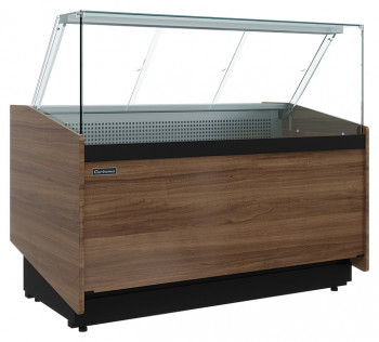 Витрина кондитерская Carboma KC80 SH 1,0-1 BORNEO 2 (1008, темный дуб)