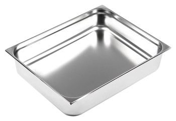 Гастроемкость Luxstahl GN 2/1-150 (654х530х150) нерж.