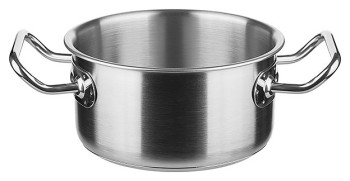 Кастрюля Pintinox Master 38400516 1,65 л Ø 16 см, H=8,5 см (нерж. сталь) сатин