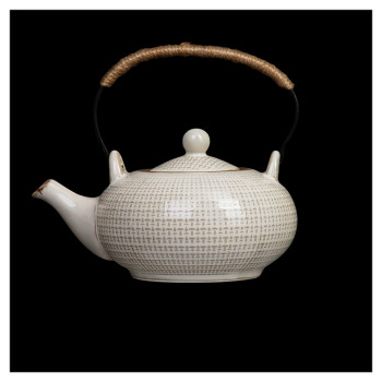 Чайник заварочный Corone Alveare HS179438 650 мл (фарфор) без фильтра, бежевый