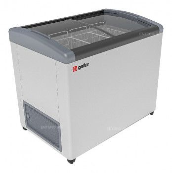 Морозильный ларь Gellar FG 350 E (FG 300 E) серый