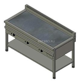 Плита газовая Теппан-яки Heidebrenner BPD 03 "Хонсю"