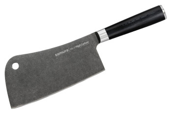 Топорик кухонный Samura Mo-V Stonewash SM-0040B