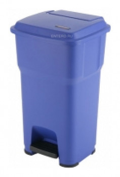 Контейнер для мусора Vileda Professional ГЕРА, 85 л, зеленый