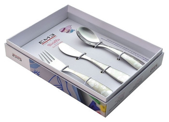 Набор детских столовых приборов EME Русалочка CA3BI/LSI 3 шт.