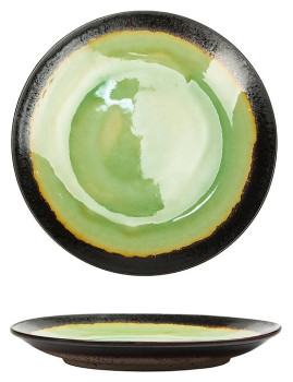 Тарелка P.L. Proff Cuisine Green Spider Silk Stockholm 81229271 230х230 мм