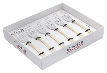 Набор десертных вилок EME Impero Gold Decor C12IM/OR 6 шт.