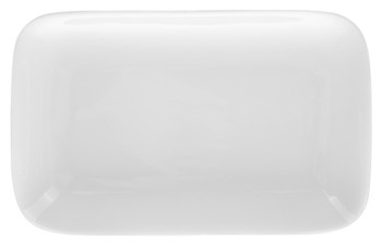 Блюдо прямоугольное Chan Wave Quadro ivory LQ-Q164 275х180х30 мм