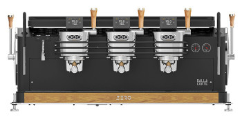 Кофемашина Dalla Corte 1 MC ZERO 3 DK 400 черный, дуб