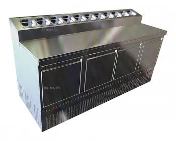 Стол холодильный Gastrolux СОП4-197/2Д4Я/Sр (внутренний агрегат)