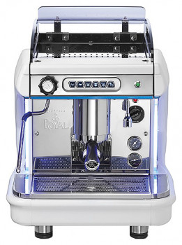 Кофемашина Royal Synchro T2 1GR Automatic Boiler 4LT Motor-Pump inside черно-белая