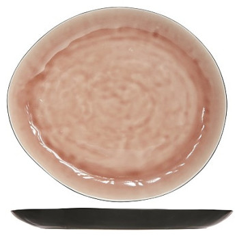 Блюдо овальное Cosy & Trendy Laguna old rose 1690518 325х285х30 мм
