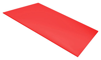 Доска разделочная Клен 600х400х8 мм красная, пластик