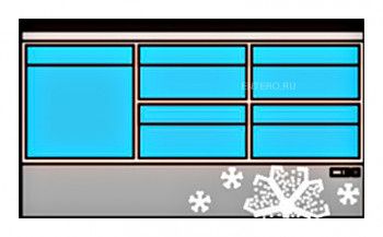 Стол холодильный Кобор NC61-1D4B