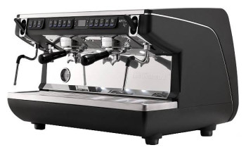 Кофемашина Nuova Simonelli Appia life XT 2gr 220V black+high groups+ economizer + PID